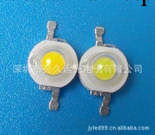 廠傢直銷供應1W大功率白光120-130LM LED工廠,批發,進口,代購