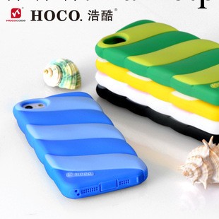 HOCO浩酷 iphone5 5s矽膠套保護套蘋果5代手機殼防摔花糖手機套工廠,批發,進口,代購