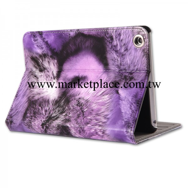 蘋果ipad2保護套支架帶休眠功能ipad4保護殼 美狐毛皮套 廠傢直供工廠,批發,進口,代購