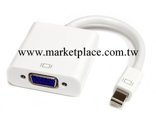 蘋果mini displayport to vga連接線 Mac接投影機 迷你DP轉VGA工廠,批發,進口,代購