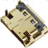 最新供應MINI HDMI 19P母座連接器   5千庫存處理批發・進口・工廠・代買・代購