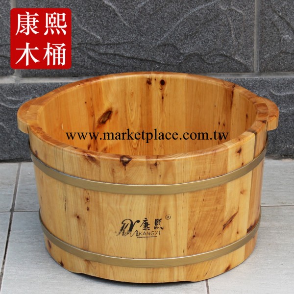 康熙香柏木雙耳單邊足浴盆 洗腳盆 泡腳桶 沐足盆kx-301工廠,批發,進口,代購