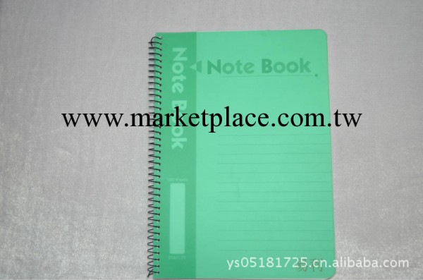 廠價直銷香港易利B5度單線圈80頁側線圈膠封面NoteBook筆記本工廠,批發,進口,代購