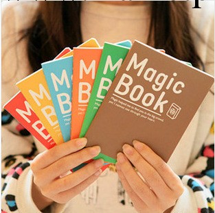 韓國文具 Magic Book車線本軟抄本 創意筆記本 記事本子批發工廠,批發,進口,代購