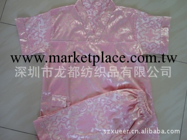 【廠傢批發】純棉女式浴衣桑拿服-全新棉感花紋洗腳服汗蒸服批發工廠,批發,進口,代購