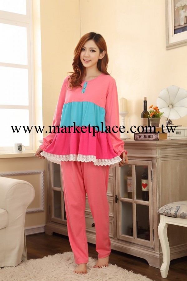 2014年新款女式睡衣8815 大碼娃娃裝睡衣套 傢居服工廠,批發,進口,代購