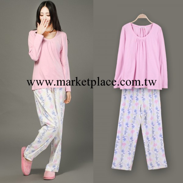 2955#  供應外貿庫存服裝 女式傢居睡衣套裝  傢居服工廠,批發,進口,代購