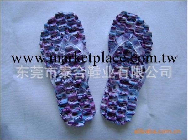大量供應EVA時尚 保健按摩人字沙灘拖鞋工廠,批發,進口,代購