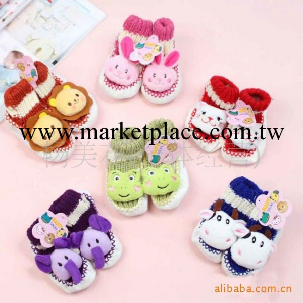 寶寶防滑鞋寶寶公仔襪公仔鞋毛線鞋嬰兒鞋BABYSOCKS大碼小碼工廠,批發,進口,代購