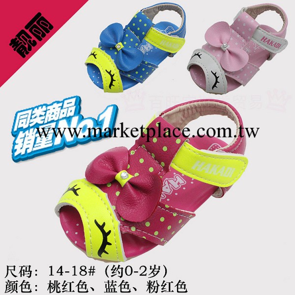 外貿童鞋 韓國可愛笑容 廣州品質 嬰兒鞋學步鞋涼鞋10070批發・進口・工廠・代買・代購