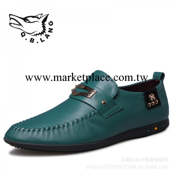 秋冬新款香港英倫時尚真皮正品休閒男鞋1F018廠傢批發工廠,批發,進口,代購