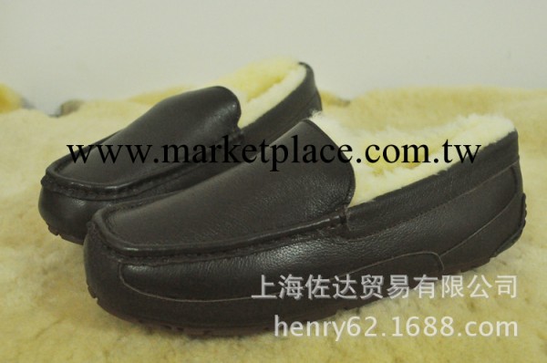 【巧皮】UGG廠傢批發羊皮毛一體男式雪靴5775 5102船鞋 包子鞋工廠,批發,進口,代購