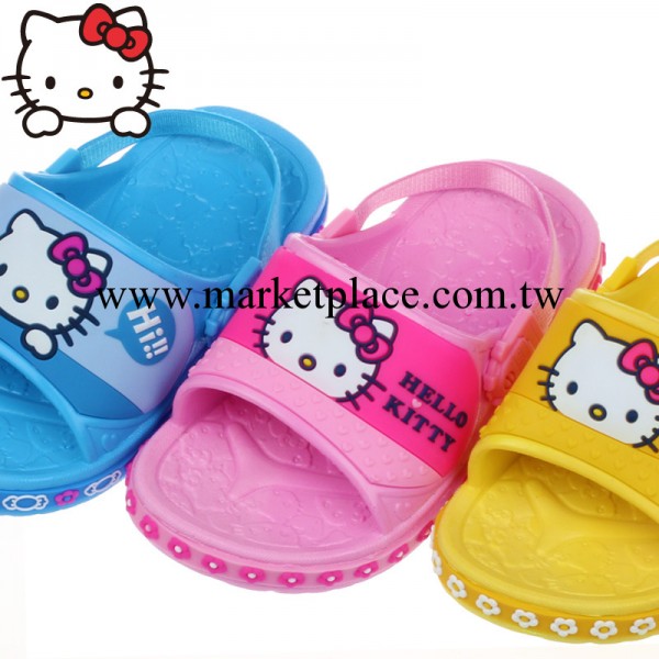 正品HelloKitty貓夏款童鞋KT貓兒童涼鞋寶寶軟底涼拖鞋工廠,批發,進口,代購
