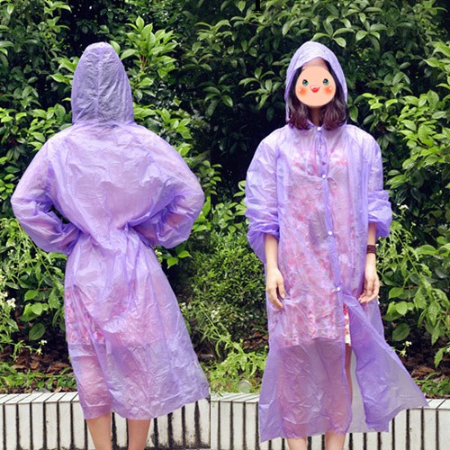 7257 EVA環保雨披具雨具 便攜成人簿長款男生女士時尚透明風雨衣工廠,批發,進口,代購