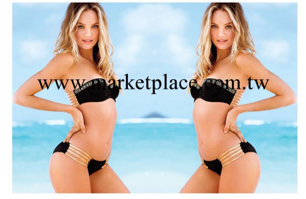 維多利亞的秘密歐美 款女比基尼燙鉆二件套鋼托泳衣工廠,批發,進口,代購