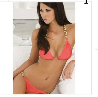 維多利亞的秘密泳衣泳裝性感西瓜紅色比基尼火熱銷售中純色比基尼工廠,批發,進口,代購