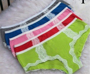 全棉女式外貿內褲 維多利亞的秘密 vs pink蕾絲花邊性感女士內褲工廠,批發,進口,代購