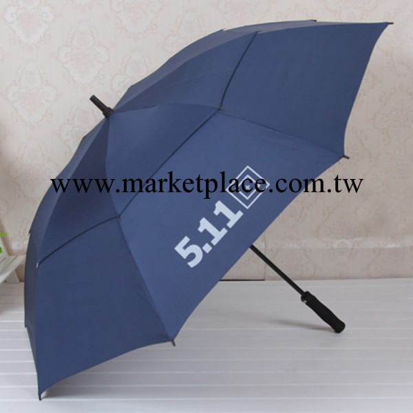 新款特價511韓國創意晴雨傘高爾夫傘超大雙層防風直桿廣告傘定制工廠,批發,進口,代購