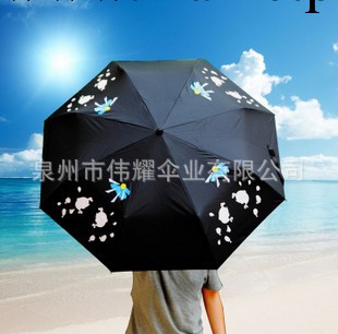 一般納稅人雨傘廠傢專業生產各種中高檔創意禮品傘三折遇水變色傘工廠,批發,進口,代購
