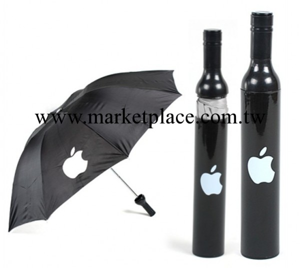批發供應酒瓶傘 創意廣告傘 定制禮品傘 8骨折疊雨傘工廠,批發,進口,代購