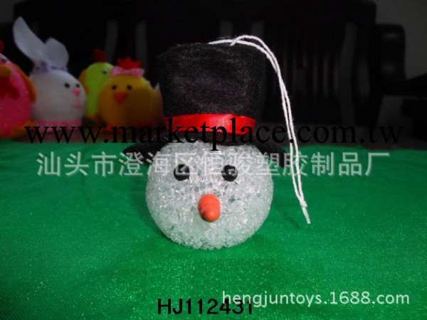 熱銷節日裝飾禮品 卡通閃光雪人 發光聖誕雪人 聖誕掛件工廠,批發,進口,代購