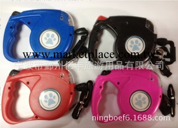帶燈牽狗器 4.5米牽狗繩 寵物牽引器 寵物用品工廠,批發,進口,代購