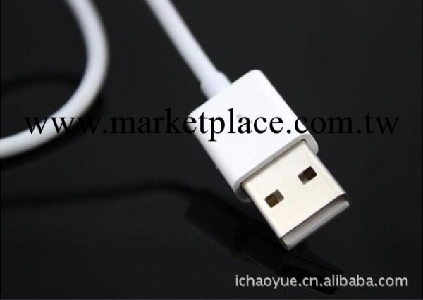 廠傢批發 正品 蘋果4 iphone4/4s手機數據線 USB 6針帶屏蔽膜 1米工廠,批發,進口,代購