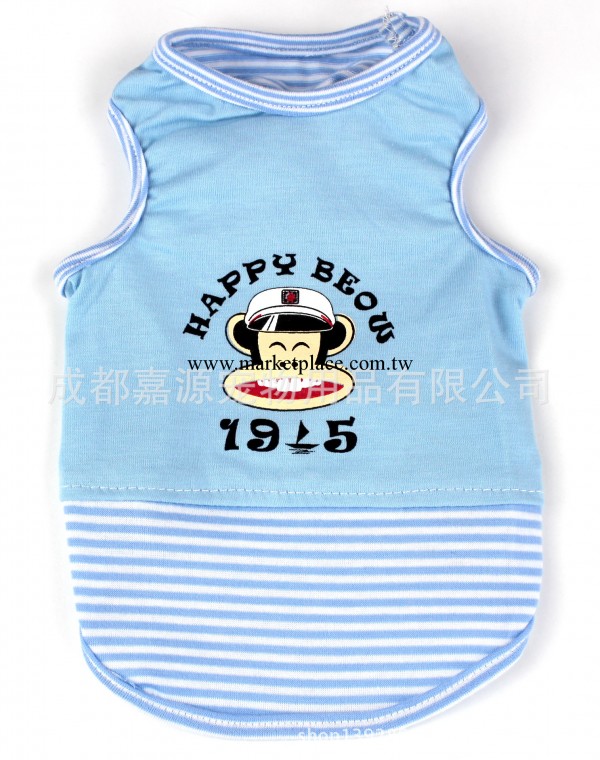 BEOW貝歐寵物春夏秋衣服 小狗服裝 大嘴猴時尚情侶背心 泰迪 直銷工廠,批發,進口,代購