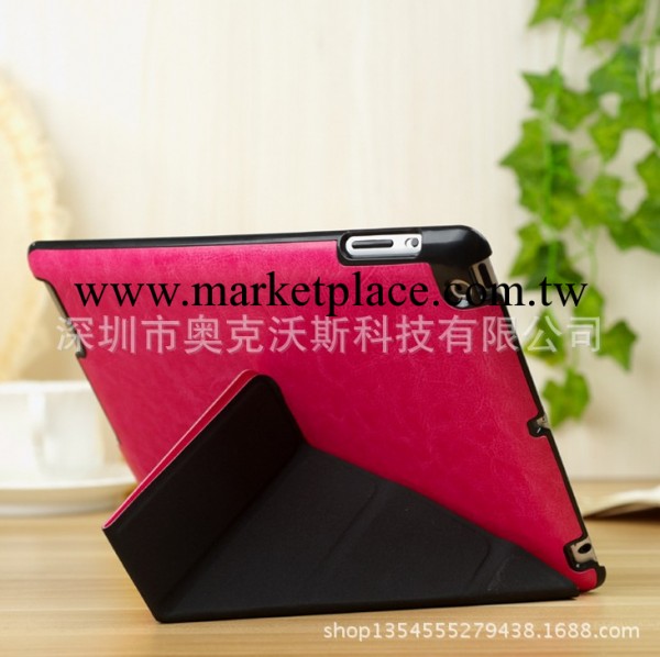 蘋果保護殼 ipad5  ipad air變形金剛超薄皮套 11折支架款式工廠,批發,進口,代購
