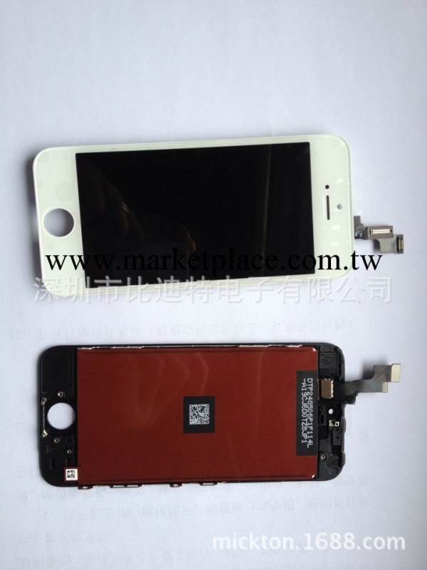 供應全新原裝iPhone 5S 液晶總成 LCD Digitizer 黑白 液晶屏幕批發・進口・工廠・代買・代購
