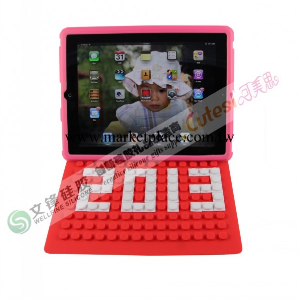 工廠批發蘋果平板電腦矽膠保護套適用於iPad2/iPad3工廠,批發,進口,代購