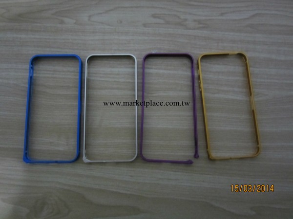 蘋果iPhone5/5S手機殼 土豪金 金屬邊框保護套超薄0.7mm工廠,批發,進口,代購