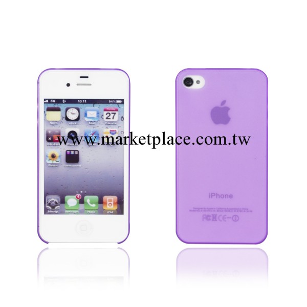 廠傢批發 iphone手機殼 4s/5s/5c超薄透明磨砂外殼 蘋果4/5保護套工廠,批發,進口,代購