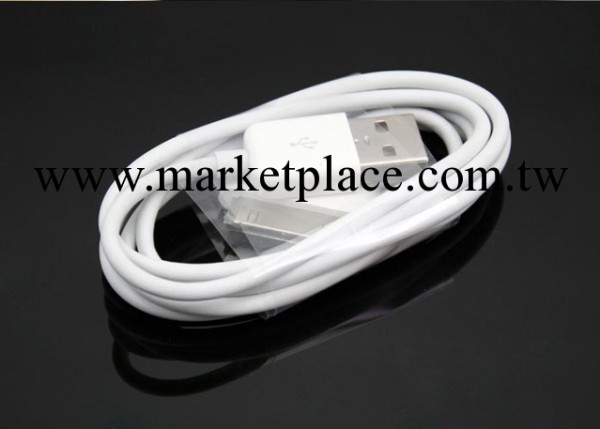 廠傢批發蘋果4S數據線 iphone4數據線 6針 手機數據線 usb數據線工廠,批發,進口,代購