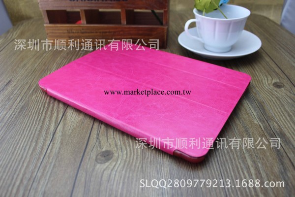 瘋馬紋 蘋果ipad Air皮套 三折支架休眠功能透明保護殼 ipad5皮套工廠,批發,進口,代購