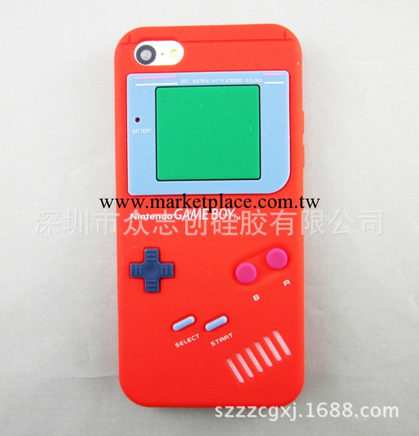 廠傢直銷：蘋果Iphone5c遊戲機矽膠手機套 5C 經典個性蘋果保護套工廠,批發,進口,代購