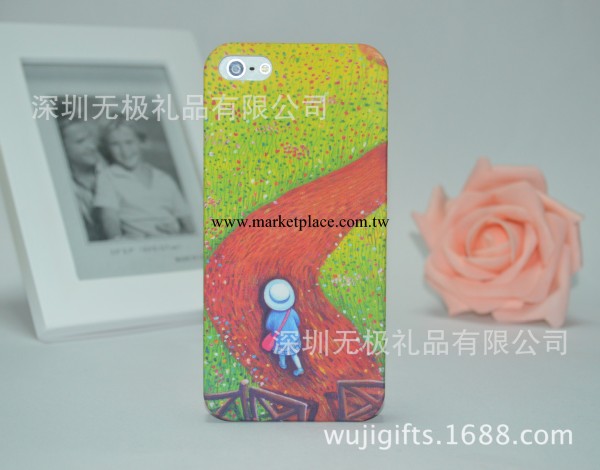 幾米 漫步路上  蘋果iPhone5/5S手機保護殼 蘋果手機保護套工廠,批發,進口,代購