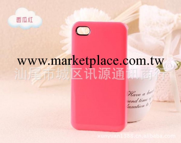 批發 雪糕殼iphone4S手機殼 iphone4外殼 蘋果4糖果色 可愛保護套批發・進口・工廠・代買・代購