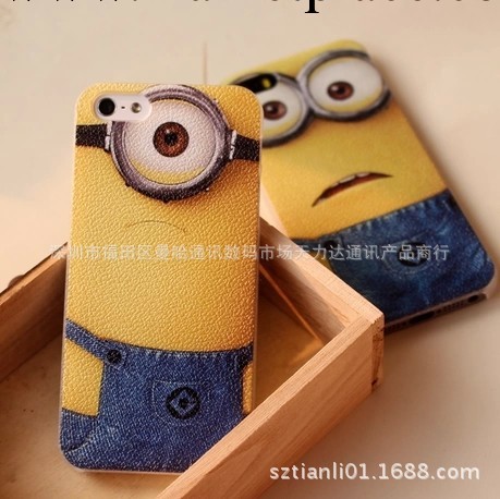爆款卑鄙的我 神偷奶爸2小黃人蘋果 iPhone4/4s/5s/5手機殼保護套工廠,批發,進口,代購