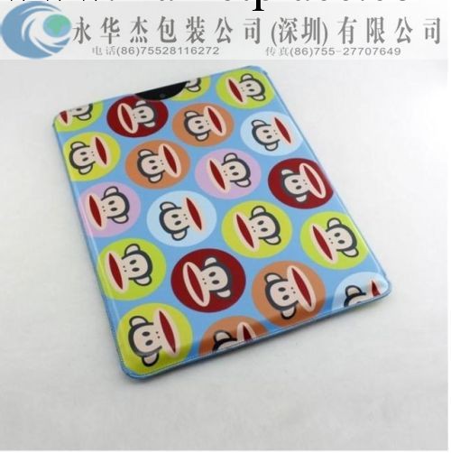 定做熱賣大嘴猴 蘋果ipad保護套 新款ipad折疊休眠支架保護套工廠,批發,進口,代購