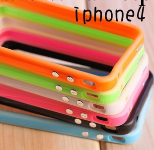 蘋果4 Bumper iphone4G 5S 手機套 信號框 邊框套 廠傢批發工廠,批發,進口,代購