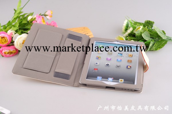 廠傢新款 蘋果ipad5保護套 支架高檔平板電腦套 ipad2/3皮套工廠,批發,進口,代購