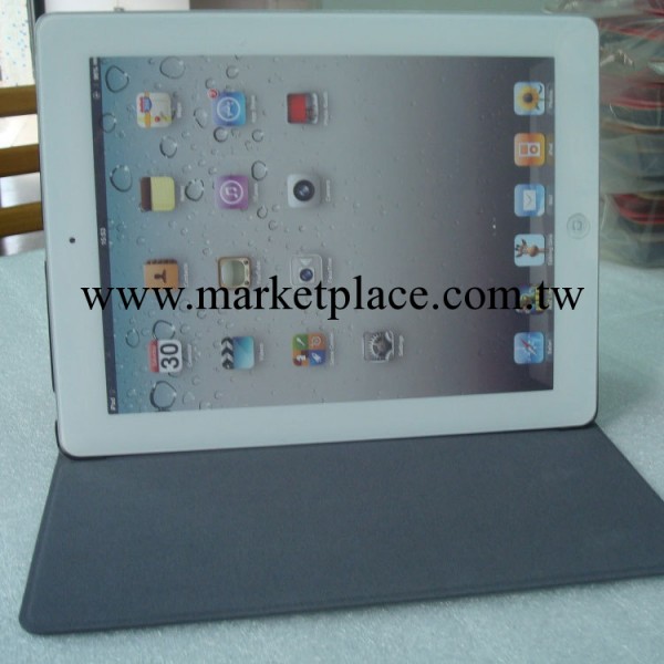 【飛吉皮具】 蘋果Ipad 高檔PU防真皮 三折支撐皮套內含PC保護批發・進口・工廠・代買・代購