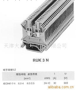 接線端子排HUK3N批發・進口・工廠・代買・代購