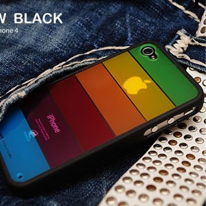 韓國LIM S iphone4s手機保護套 彩虹TPU外殼 蘋果保護殼配件批發工廠,批發,進口,代購