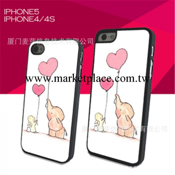 麥芽系列蘋果手機殼 卡通小象與兔子蘋果保護套 iPhone手機殼工廠,批發,進口,代購