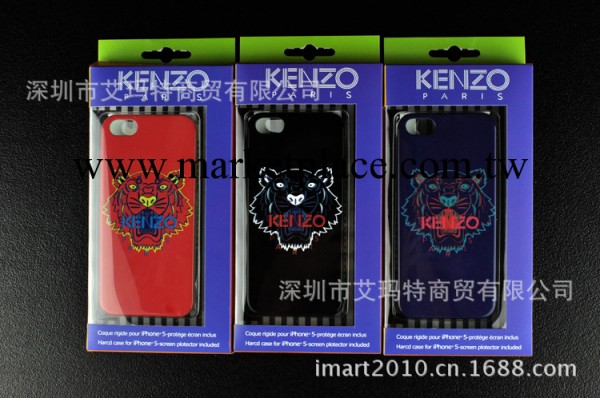 KENZO高田賢三 蘋果iPhone5S手機保護套 iphone4/4S外殼批發工廠,批發,進口,代購