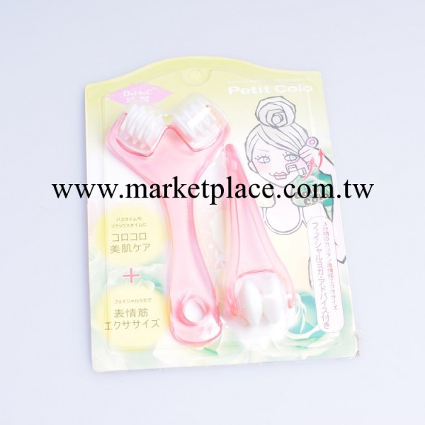 美容必備小工具 簡單實用 達賀美顏面部瑜伽按摩滾輪二件套 4758工廠,批發,進口,代購