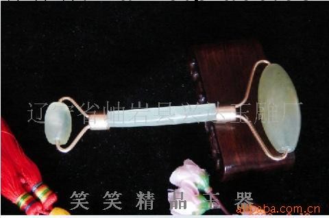 廠傢熱銷天然岫玉 玉石美容按摩 美容按摩器 臉部按摩器工廠,批發,進口,代購
