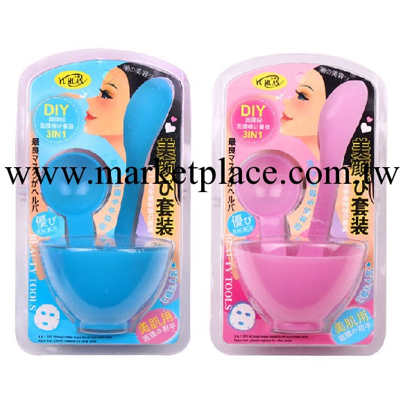 1307 diy美妝美容面膜工具套裝3件套面膜碗+面膜棒+計量器 不包郵工廠,批發,進口,代購